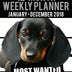 2018 Pocket Weekly Planner - Most Wanted Dachshund: Daily Diary Monthly Yearly Calendar 5" x 8" Schedule Journal Organizer Notebook Appointment (Small Pocket Book Size Dog Planners 2018)