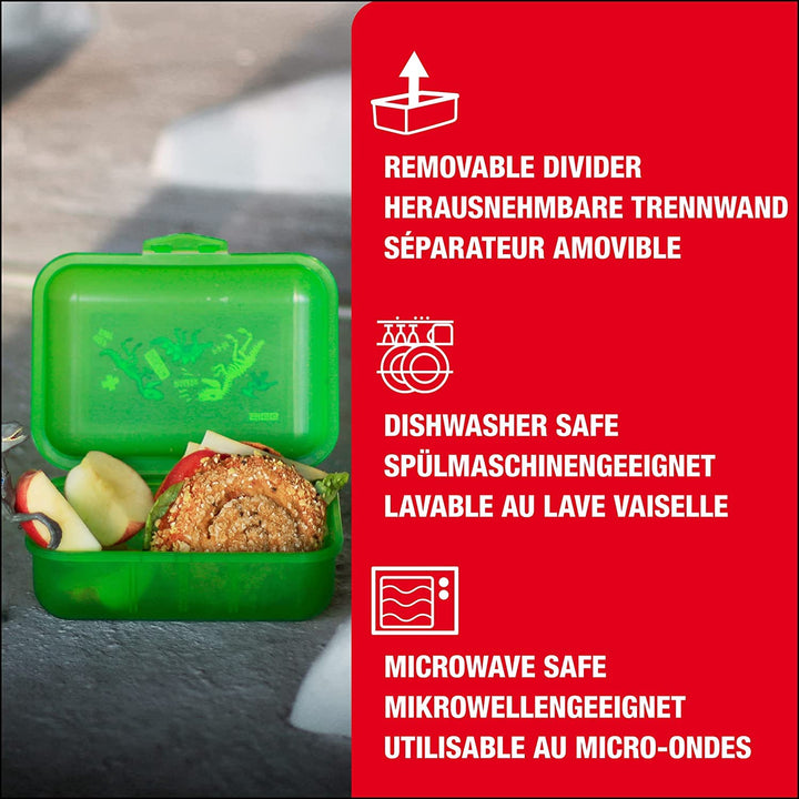 SIGG - Kids Lunch Box VIVA - Made in Germany - Dishwasher Safe - Food Containers for School, Daycare - Gifts Boys, Girls Jurassica