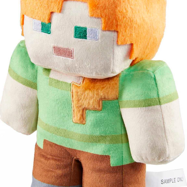 Minecraft Basic Plush Character Soft Dolls, Video Game-Inspired Collectible Toy Gifts for Kids & Fans Ages 3 Years Old & Up