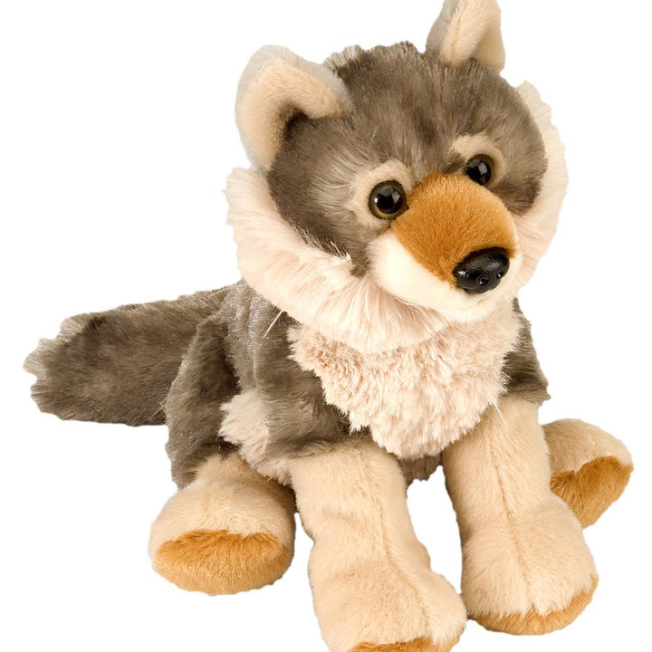 Wild Republic Wolf Plush, Stuffed Animal, Plush Toy, Gifts for Kids, Cuddlekins, 8 Inches