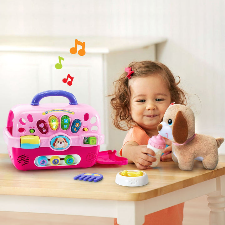 VTech Care for Me Learning Carrier, Pink Carrier Toy