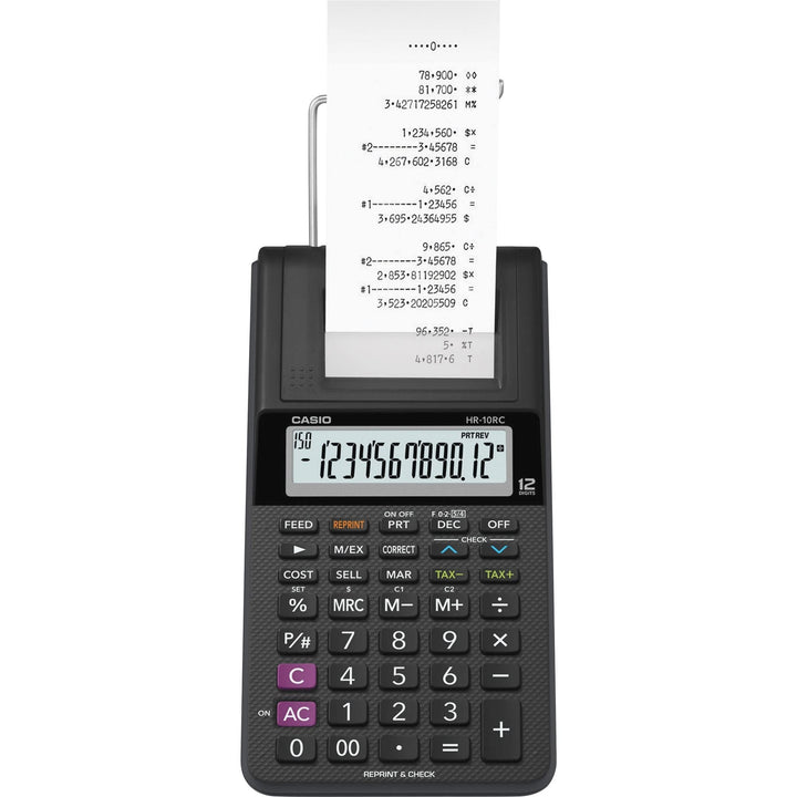 Casio HR-10RC Printing Calculator 4.02 x 3.21 x 9.41 inches