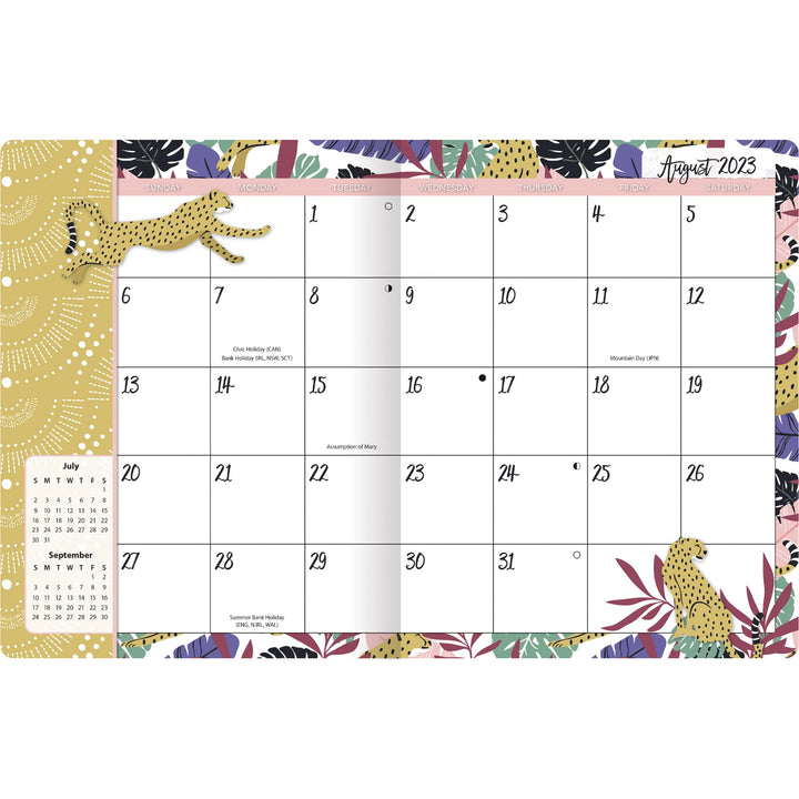 WSBL Flora & Fauna 2024 Monthly Planner (24997050037)