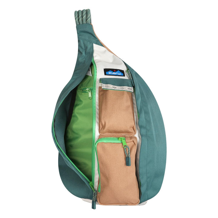 KAVU Original Rope Remix Bag Crossbody Backpack - Fun Camp One Size