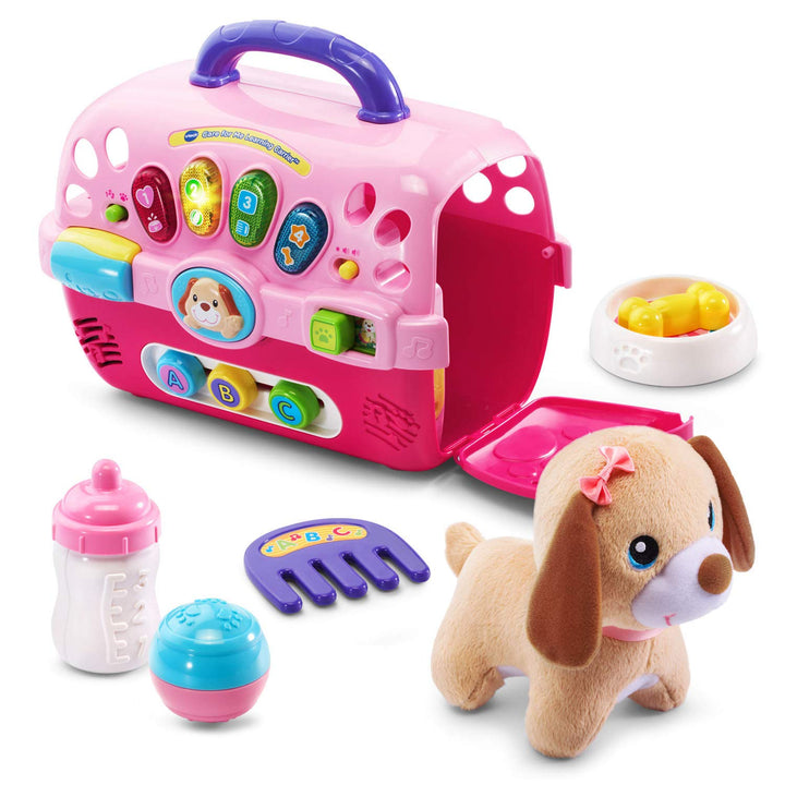 VTech Care for Me Learning Carrier, Pink Carrier Toy