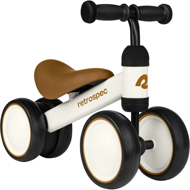 Retrospec Cricket Baby Walker 4-Wheel Balance Bike for Ages 12-24 Months Toddlers | First Birthday Gift - Toddler Bicycle Toy for 1 Year Old’s - Ride On Toys for Boys & Girls Olive Drab One Size