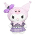 Hello Kitty and Friends Series 2, Kuromi Punks Plush - Officially Licensed Sanrio Product from Jazwares - Ages 6+