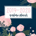 2019-2020 Academic Planner: Weekly & Monthly Organizer & Diary for Students & Teachers: August 1, 2019 to July 31, 2020: Pink Florals on Navy Blue 1196