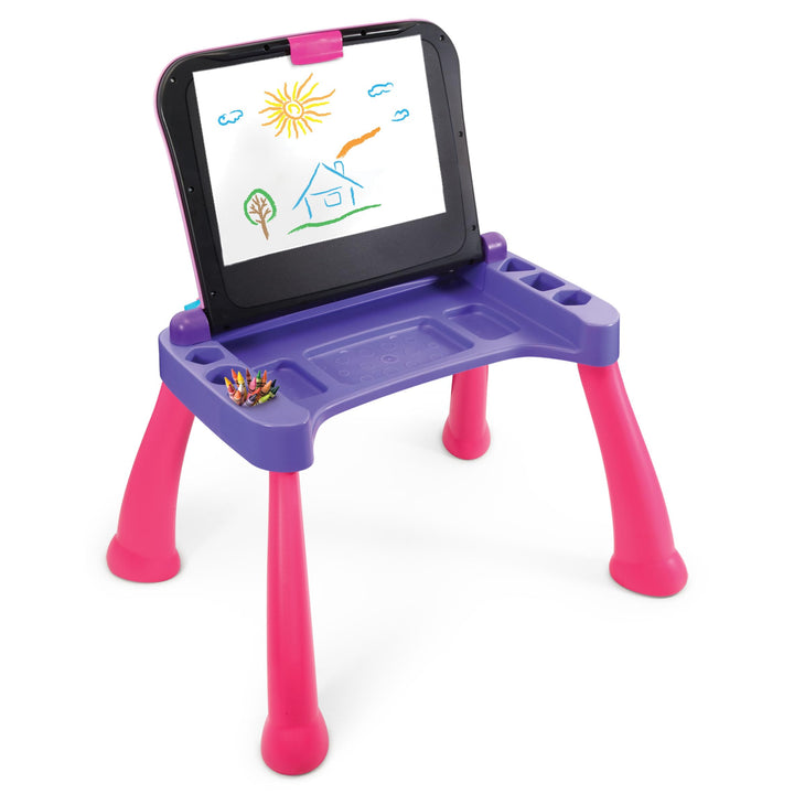 VTech Touch and Learn Activity Desk Deluxe, Pink Standard Packaging