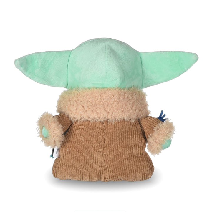 Star Wars Baby Yoda The Mandalorian The Child Burrow Dog Toy | Small Plush Toys Fabric Plush Dog Toy, Squeaky Plush Toys for Small Dogs, Hide and Seek Dog Toy,Multi,9 Inch,FF15144 9 Inch