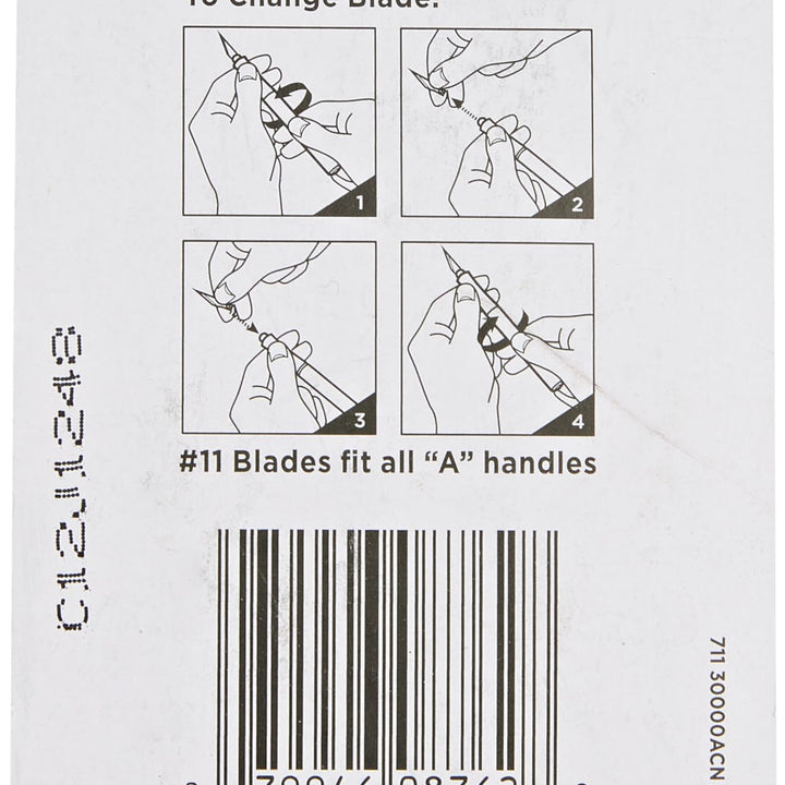 X-ACTO 11 Classic Fine Point Replacement Blades, 40 Count