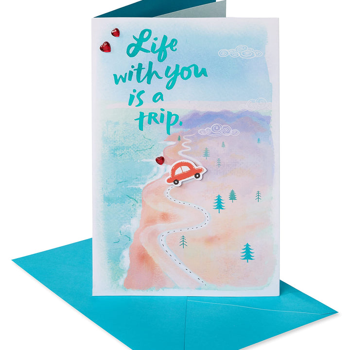 American Greetings Romantic Birthday Card (Life With You) Life With You