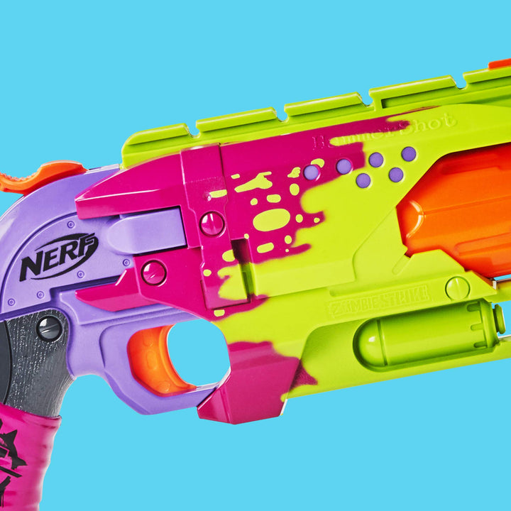 Nerf Zombie Strike Hammershot Blaster, Splatter ( Exclusive)