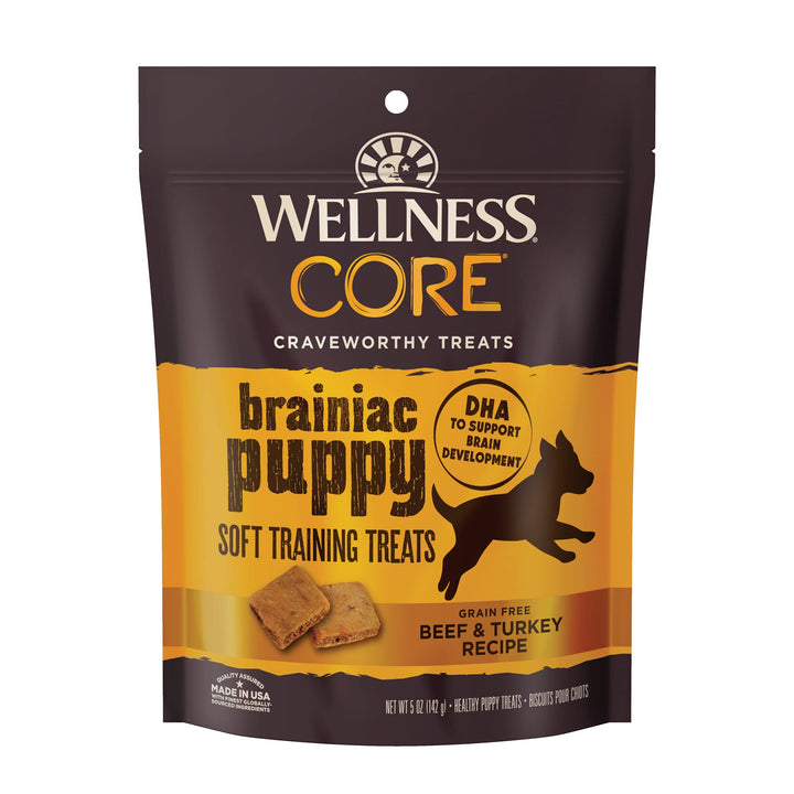 Wellness CORE Soft Tiny Trainers (Previously Petite Treats), Natural Grain-Free Dog Treats for Training, Made with Real Meat, No Artificial Flavors (Turkey & Pomegranate, 6 Ounce Bag) Turkey 6 Ounce (Pack of 1)