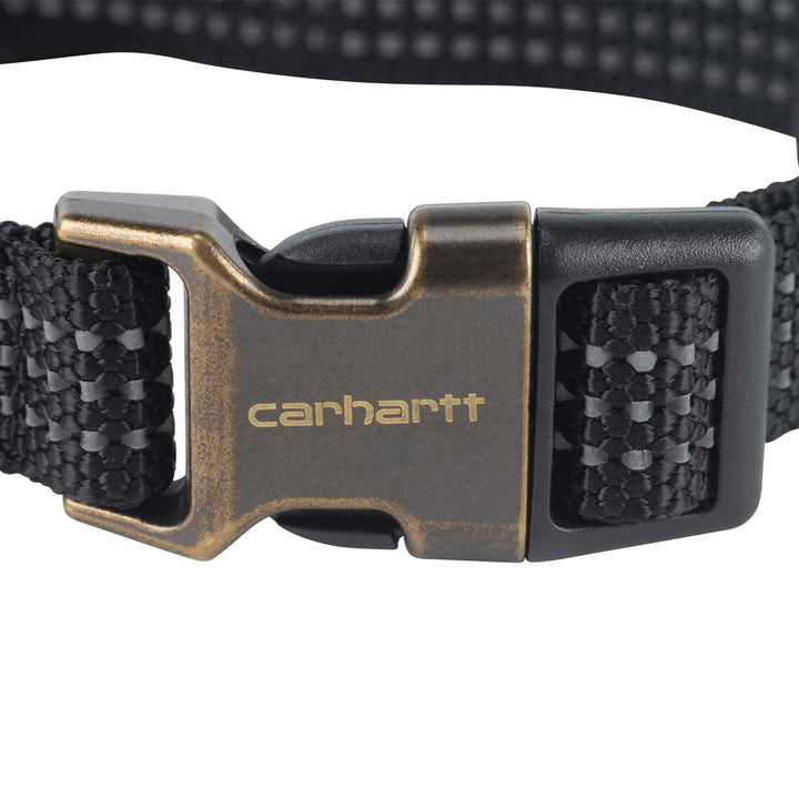 Carhartt Dog Collar Black/Brushed Brass Medium