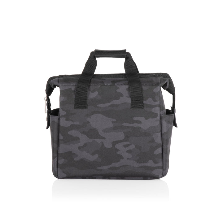 PICNIC TIME NFL On The Go Lunch Bag Cooler, Soft Cooler Lunch Box, Insulated Lunch Bag Las Vegas Raiders Black Camo