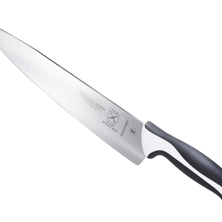 Mercer Culinary White Millennia Handle, 10" Chef's Knife