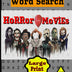 Word Search Puzzles, Horror Movies Edition: Seasonal Word Search Series, Halloween Scary Movies Edition