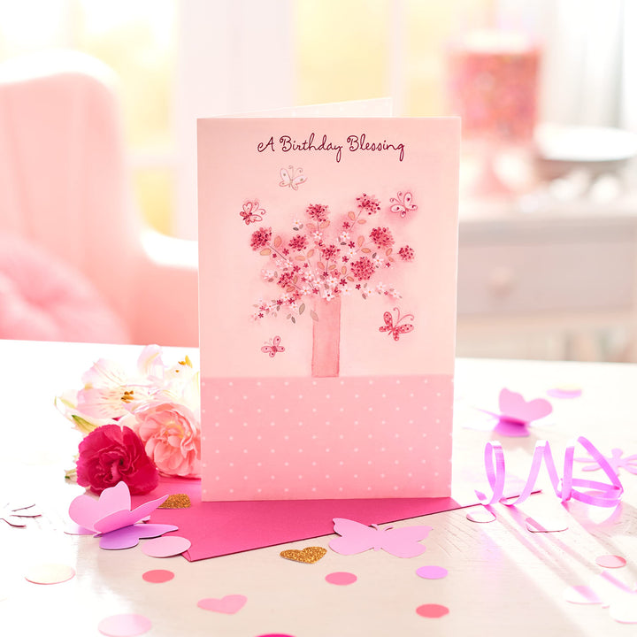 American Greetings Religious Birthday Card for Her (Birthday Blessing) Birthday Blessing