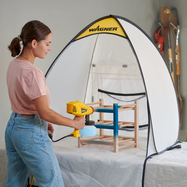 Wagner Spraytech C900051 HomeRight Small Spray Shelter Tent Portable For DIY Spray Painting, Hobby Paint Booth Tool Painting Station