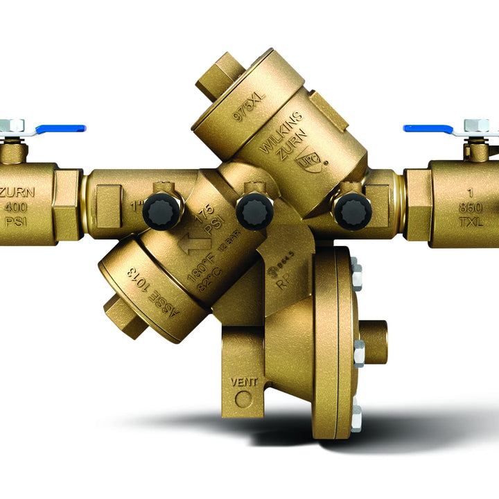 Zurn Wilkins 1-975XL 1" 975XL Reduced Pressure Principle Backflow Preventer 1 Inch