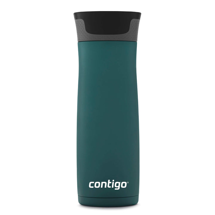 Contigo West Loop Stainless Steel Vacuum-Insulated Travel Mug with Spill-Proof Lid, Keeps Drinks Hot up to 5 Hours and Cold up to 12 Hours, 20oz Chard