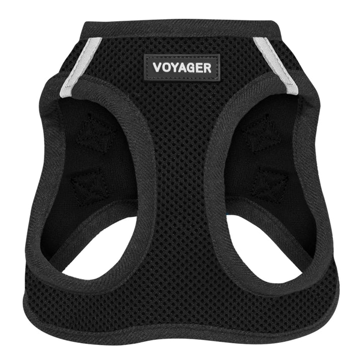 Voyager Step-In Air Dog Harness - All Weather Mesh Step in Vest Harness for Small and Medium Dogs by Best Pet Supplies - Black, XS