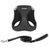 Voyager Step-in Air All Weather Mesh Harness and Reflective Dog 5 ft Leash Combo with Neoprene Handle, for Small, Medium and Large Breed Puppies by Best Pet Supplies - Gray (2-Tone), XS Harness Leash Bundle (Gray 2-Tone-Tone) XS (Chest: 13 - 14.5")