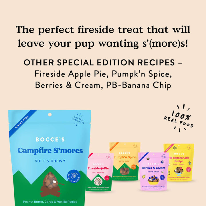 Bocce's Bakery - The Everyday Menu: Wheat Free, Soft & Chewy Dog Treats, 6 oz Duck & Blueberry 6 Ounce (Pack of 1)