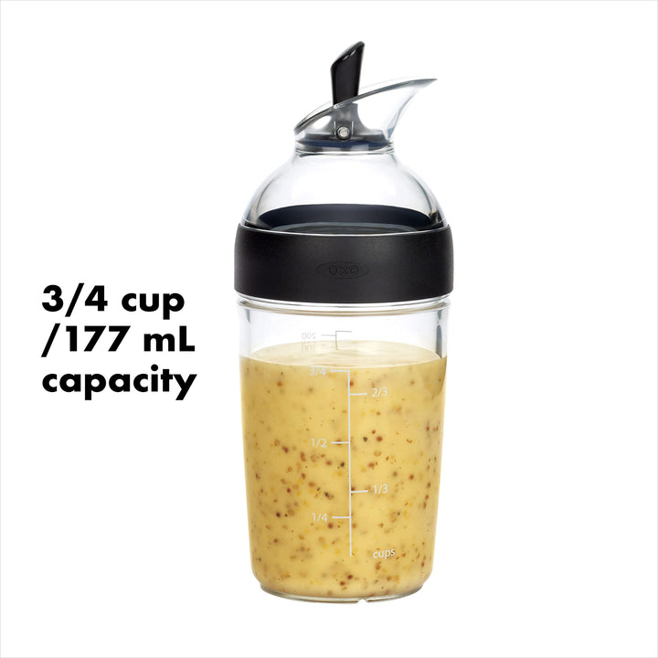 OXO Good Grips Little Salad Dressing Shaker - Black, Small