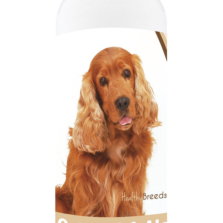 Healthy Breeds Dog Oatmeal Shampoo with Aloe for Cocker Spaniel - Over 75 Breeds  16 oz - Mild and Gentle for Itchy, Scaling, Sensitive Skin  Hypoallergenic Formula and pH Balanced