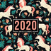 2020 Weekly Planner: January 1, 2020 to December 31, 2020: Weekly & Monthly View Planner, Organizer & Diary: Unicorn Pattern 785-6