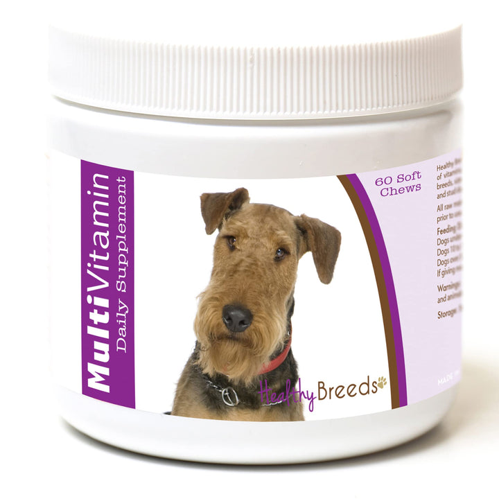 Healthy Breeds Airedale Terrier Multi-Vitamin Soft Chews 60 Count