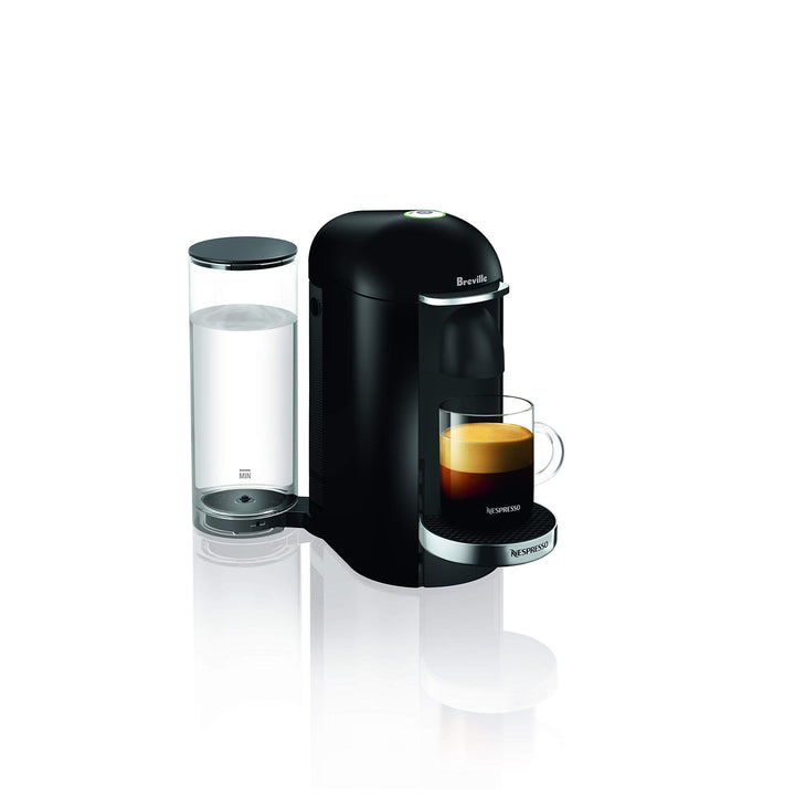 Nespresso Vertuo Plus Deluxe Coffee and Espresso Maker by Breville, Black Machine