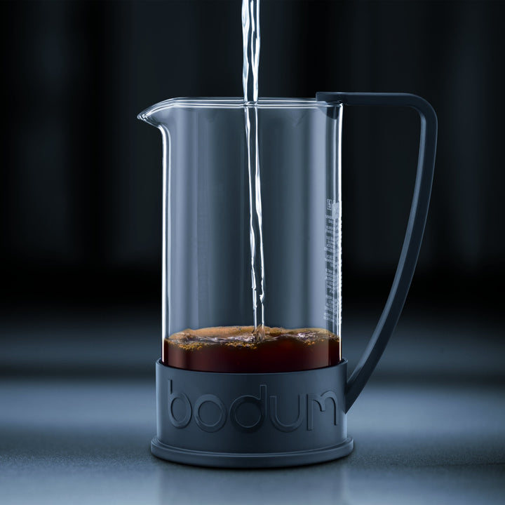 Bodum Brazil French Press Coffee Maker, 34 Ounce, 1 Liter Red 34 oz