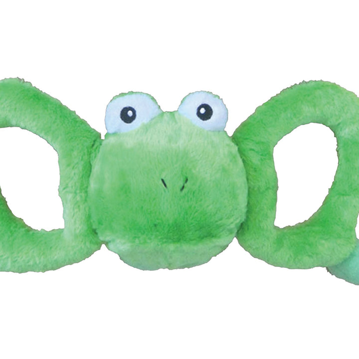 Jolly Pets Jolly Tug-a-Mal Frog Tug/Squeak Toy, Extra Large (JTA25) XL