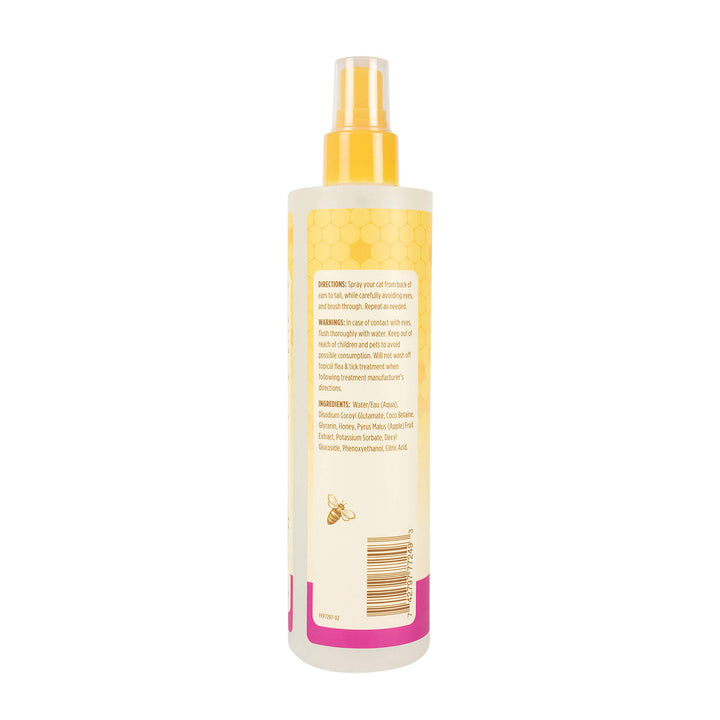 Burt's Bees for Pets Cat Waterless Shampoo with Apple & Honey | Dry Cat Shampoo Cat Waterless Shampoo Spray | Cruelty Free, Sulfate & Paraben Free, pH Balanced for Cats - Made in USA, 10 Oz- 2 Pack 10 Fl Oz (Pack of 2)