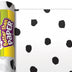 Teacher Created Resources Fun Size Black Painted Dots on White Better Than Paper Bulletin Board Roll Large