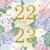 2022-2023 Monthly Planner: Large 2 Year Planner with To Do List | 1 Extra Month for 2024 [Hydrangea, Rose & Arum Lily Garden]