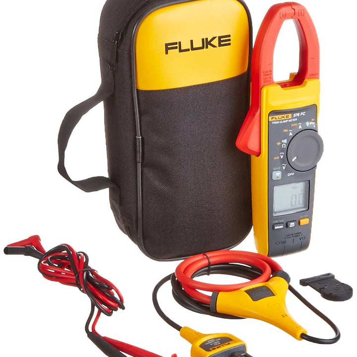 Fluke 376FC True-RMS Clamp Meter with iFlex & TPAK Meter Hanging Kit 1000 A 376 FC Clamp Meter + Meter Hanging Kit