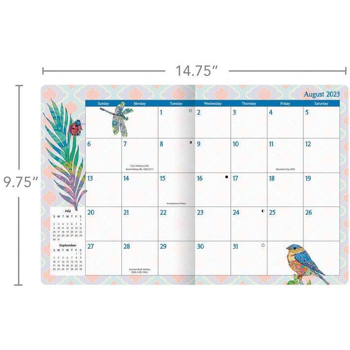 WSBL Ladybird 2024 Monthly Planner (24997050007)