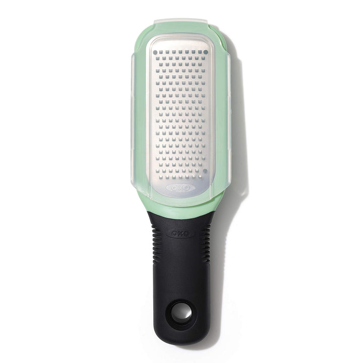 OXO Good Grips Etched Ginger & Garlic Grater, Green,us:one size Ginger/Garlic Grater