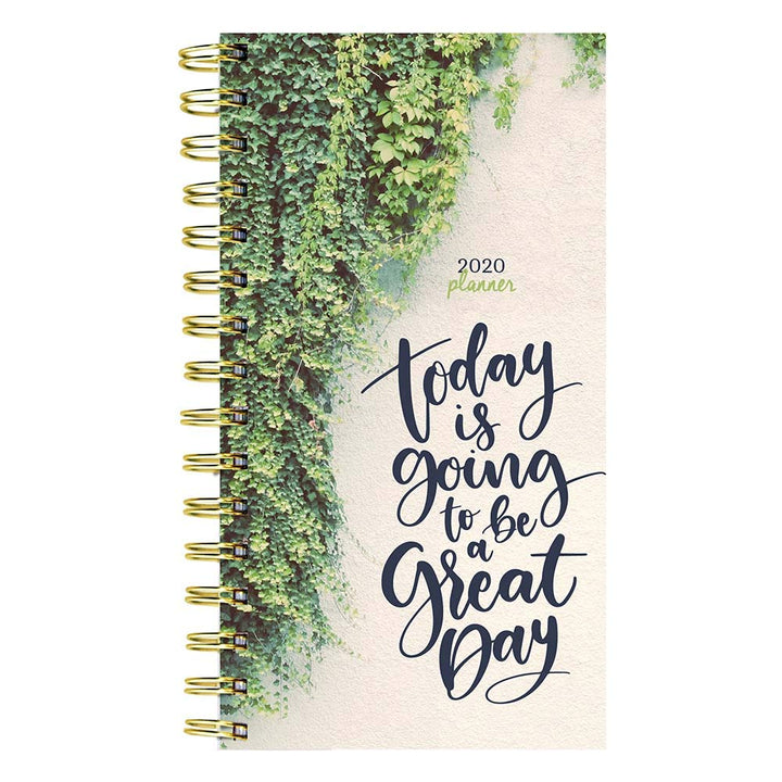 2020 Green Day Small Weekly Monthly Spiral Planner