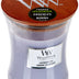 WoodWick Medium Hourglass Candle, Lavender Spa - Premium Soy Blend Wax, Pluswick Innovation Wood Wick, Made in USA