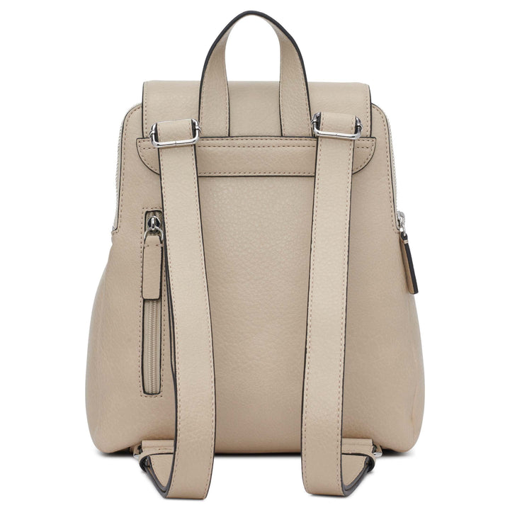 Calvin Klein Reyna Novelty Key Item Flap Backpack, Dove Grey