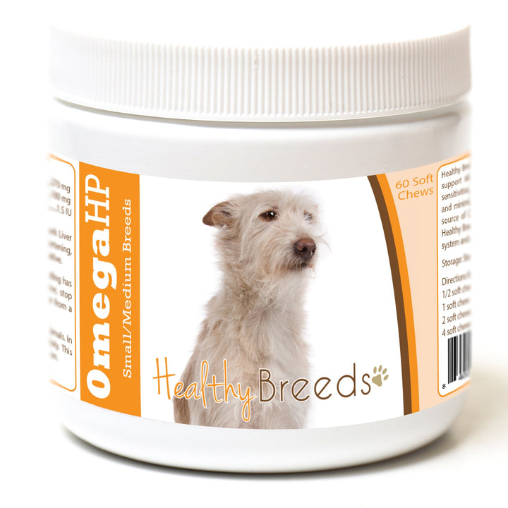 Healthy Breeds Portuguese Podengo Pequeno Omega HP Fatty Acid Skin and Coat Support Soft Chews 60 Count