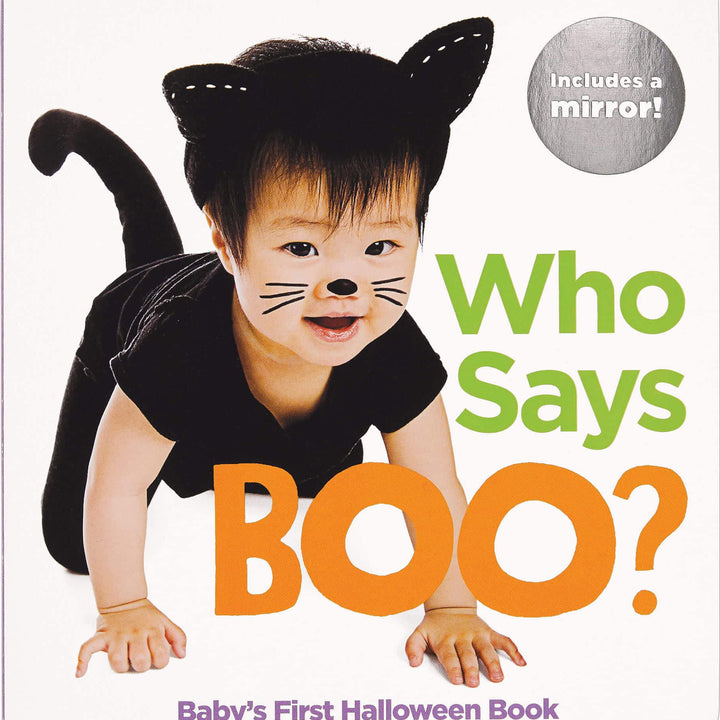 Who Says Boo?: Baby's First Halloween Book (Highlights™ Baby Mirror Board Books)