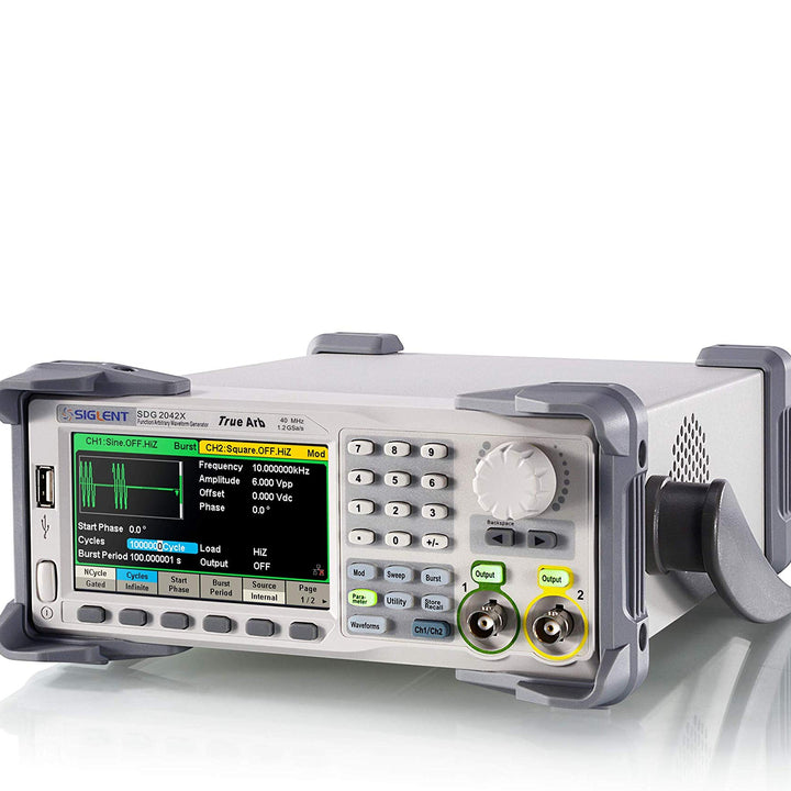 Siglent Technologies Function Generators and Oscilloscopes Bundle Generators + Digital Oscilloscope SDS1104X-E