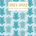 2021 2022 Weekly & Monthly Planner: Academic Planner Mid-Year Calendar July 2021 to June 2022 Agenda Planning with Top Priorities Main Goals Notes and Focus - Blue Sea Turtle Cover