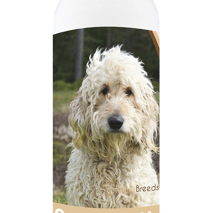 Healthy Breeds Goldendoodle Oatmeal Shampoo with Aloe 16 oz Oatmeal 16 oz Goldendoodle, White